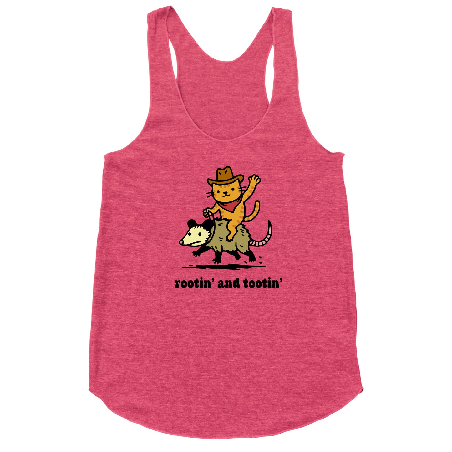 Rootin and Tootin Racerback Tank