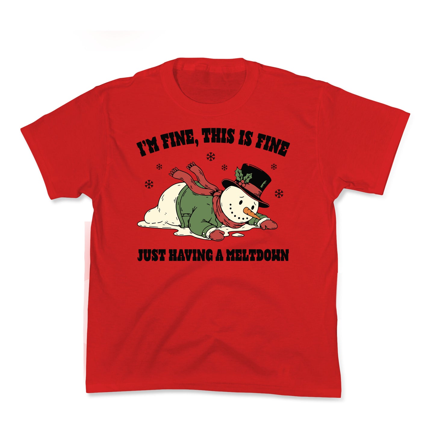 Just Having A Meltdown Kids Tee