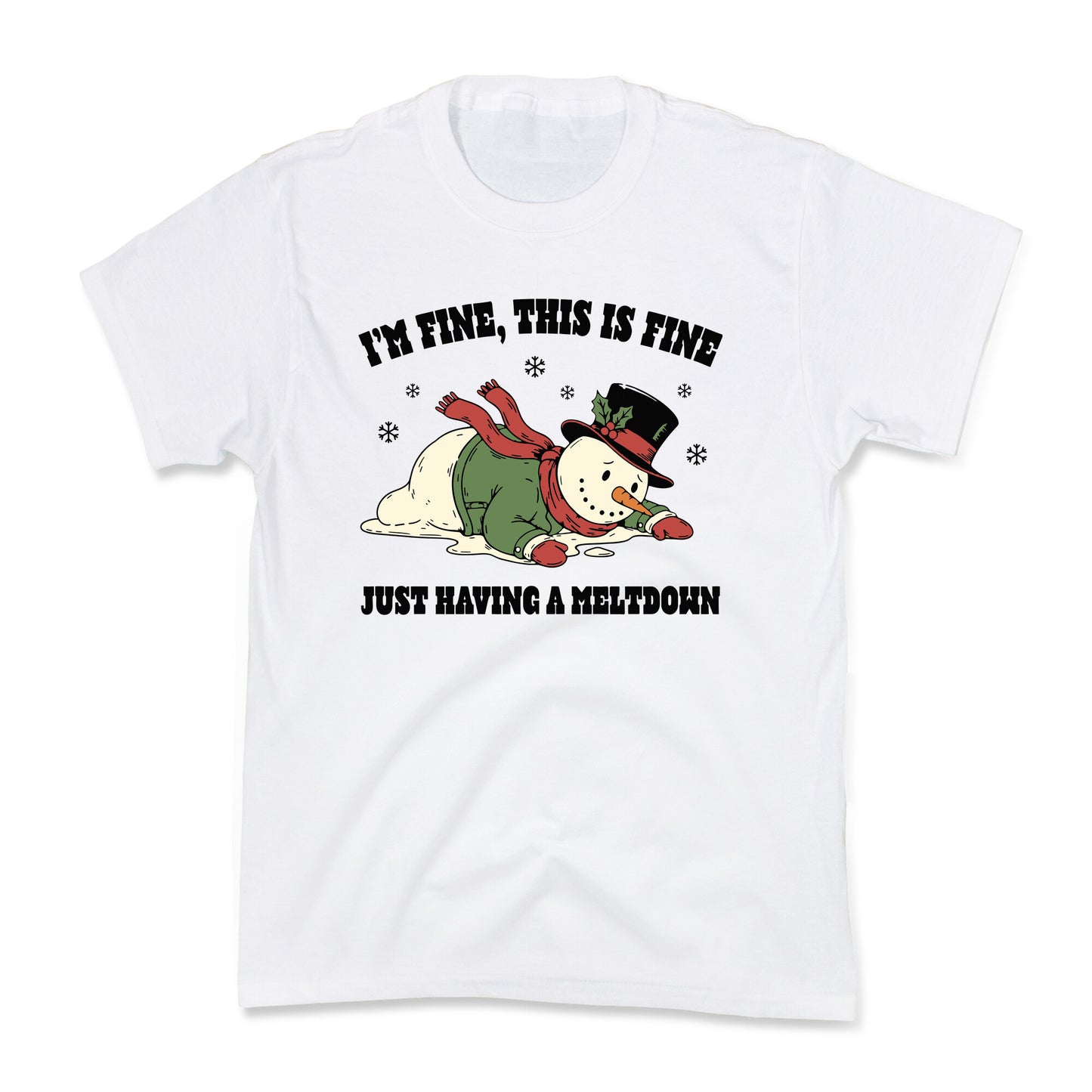 Just Having A Meltdown Kids Tee