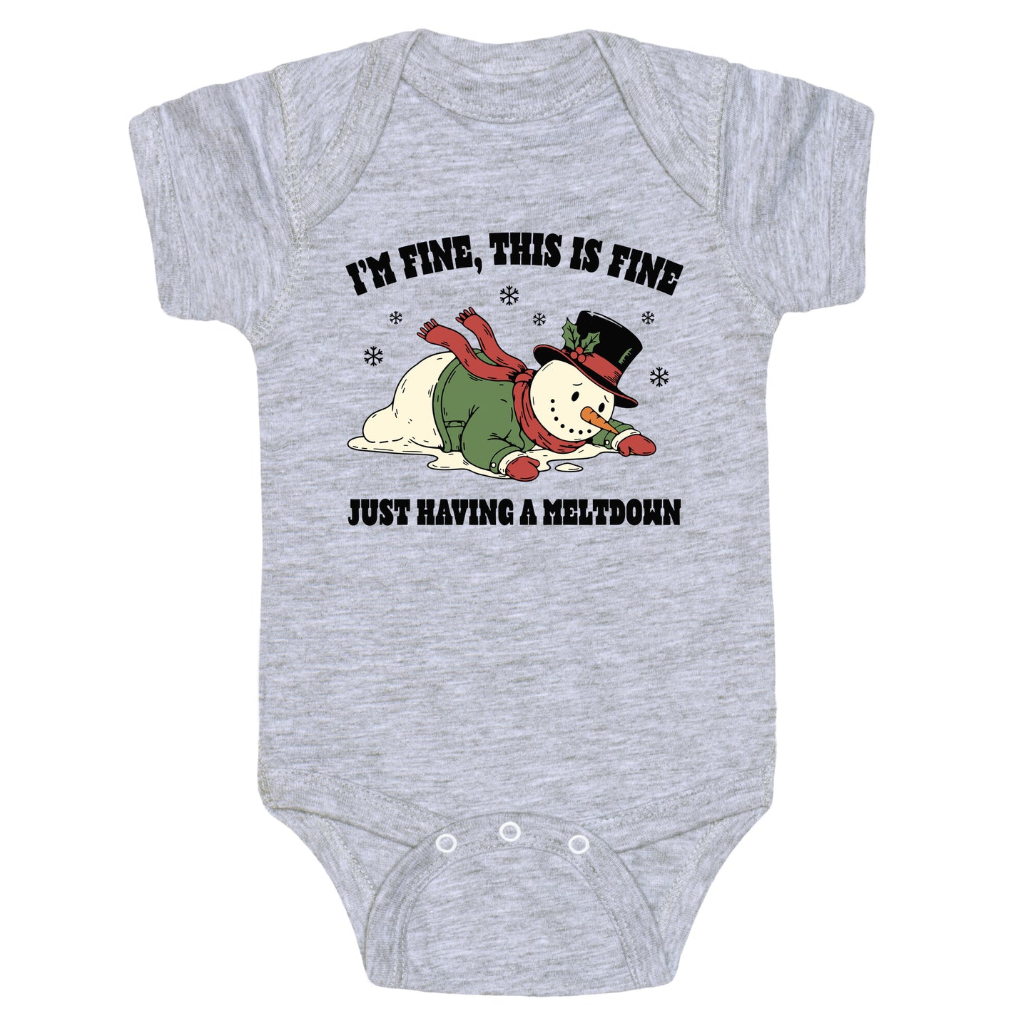 Just Having A Meltdown Baby One-Piece