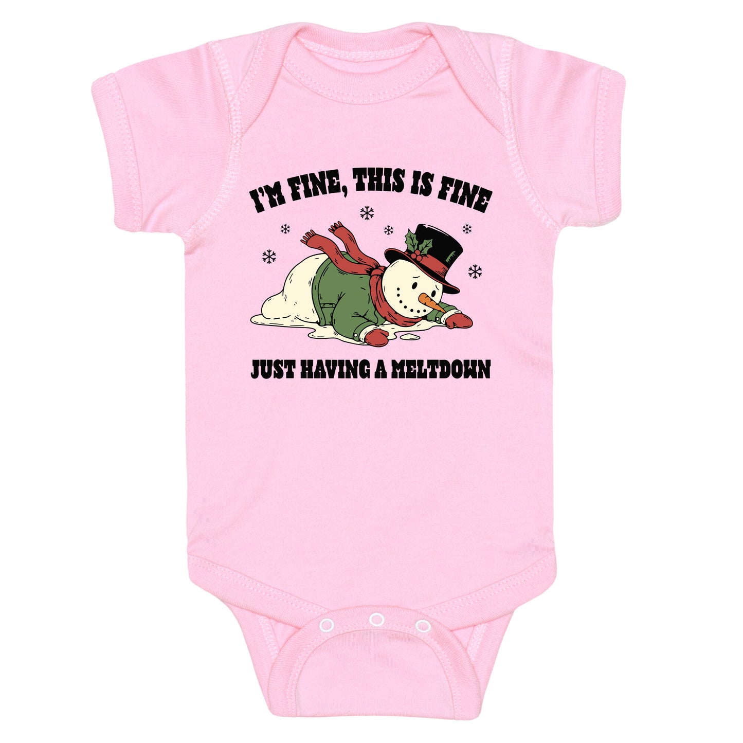 Just Having A Meltdown Baby One-Piece