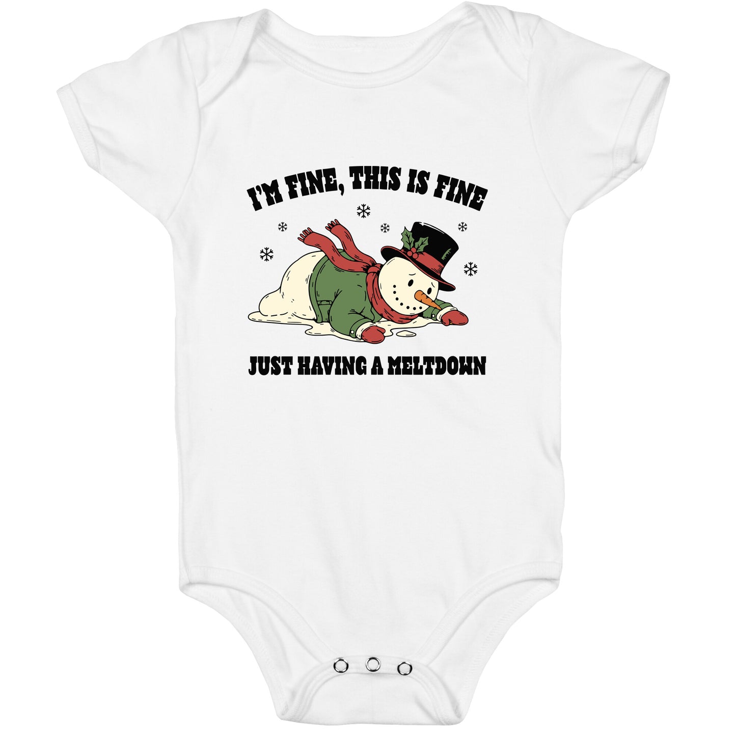 Just Having A Meltdown Baby One-Piece