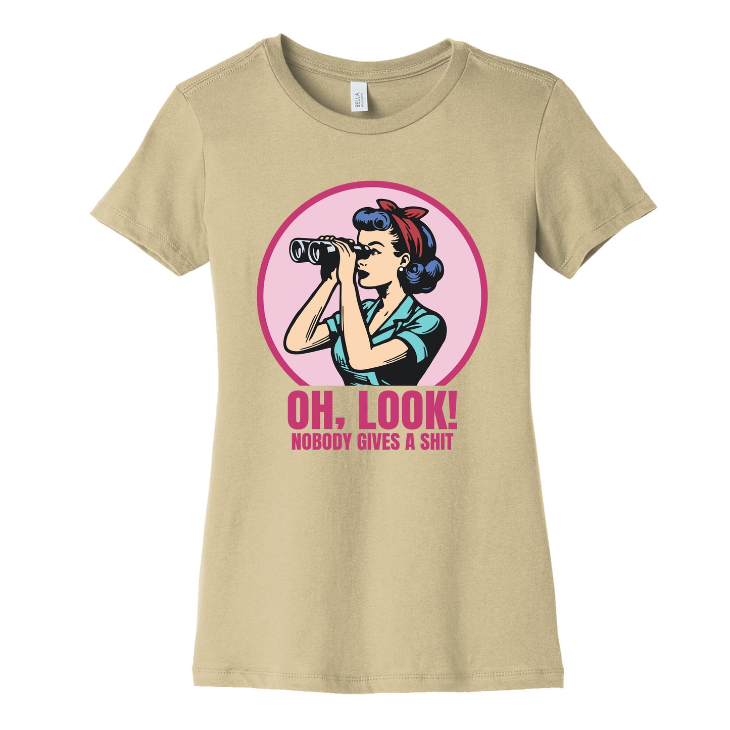 Nobody Gives A Shit Womens Cotton Tee