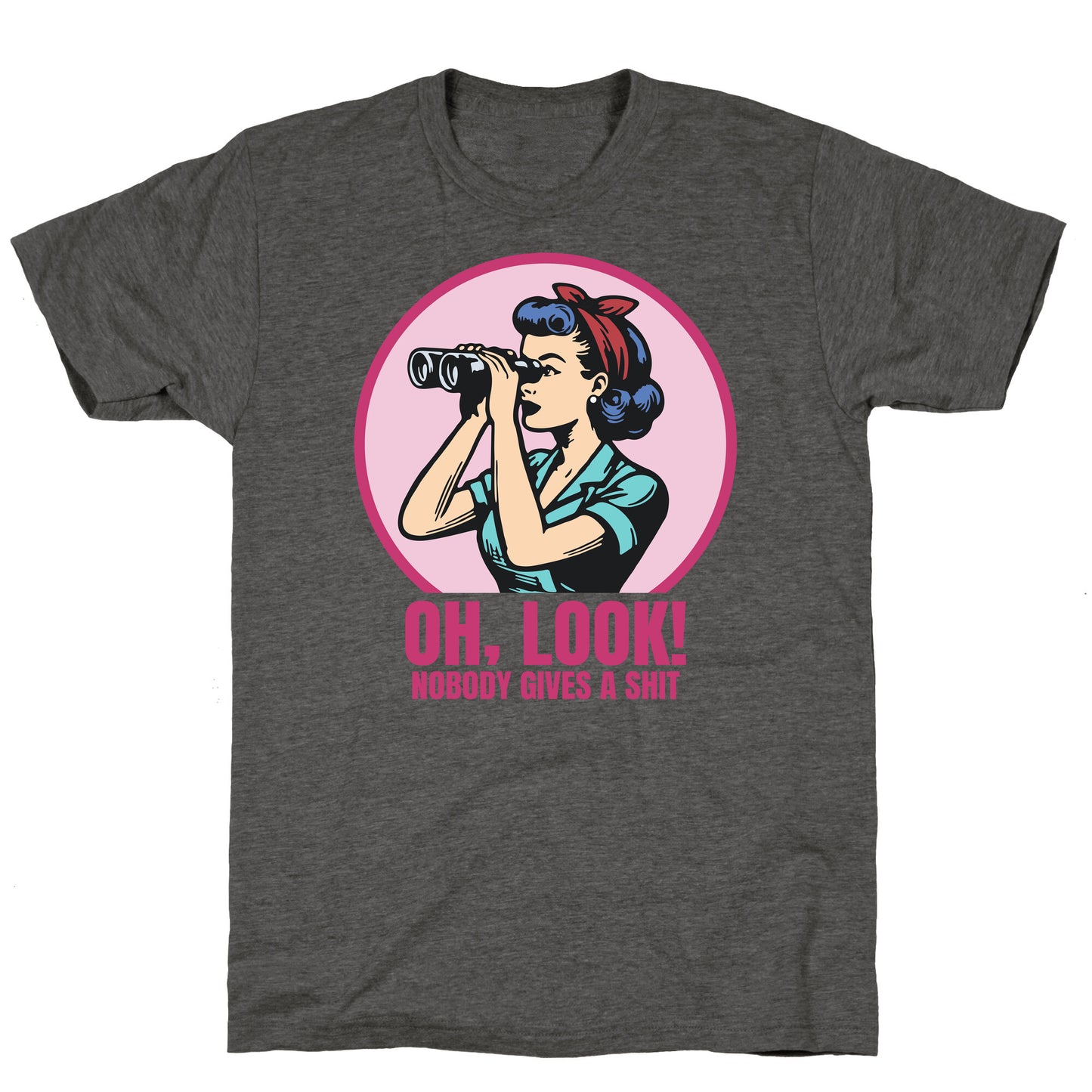 Nobody Gives A Shit Unisex Triblend Tee