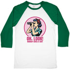 Nobody Gives A Shit Baseball Tee