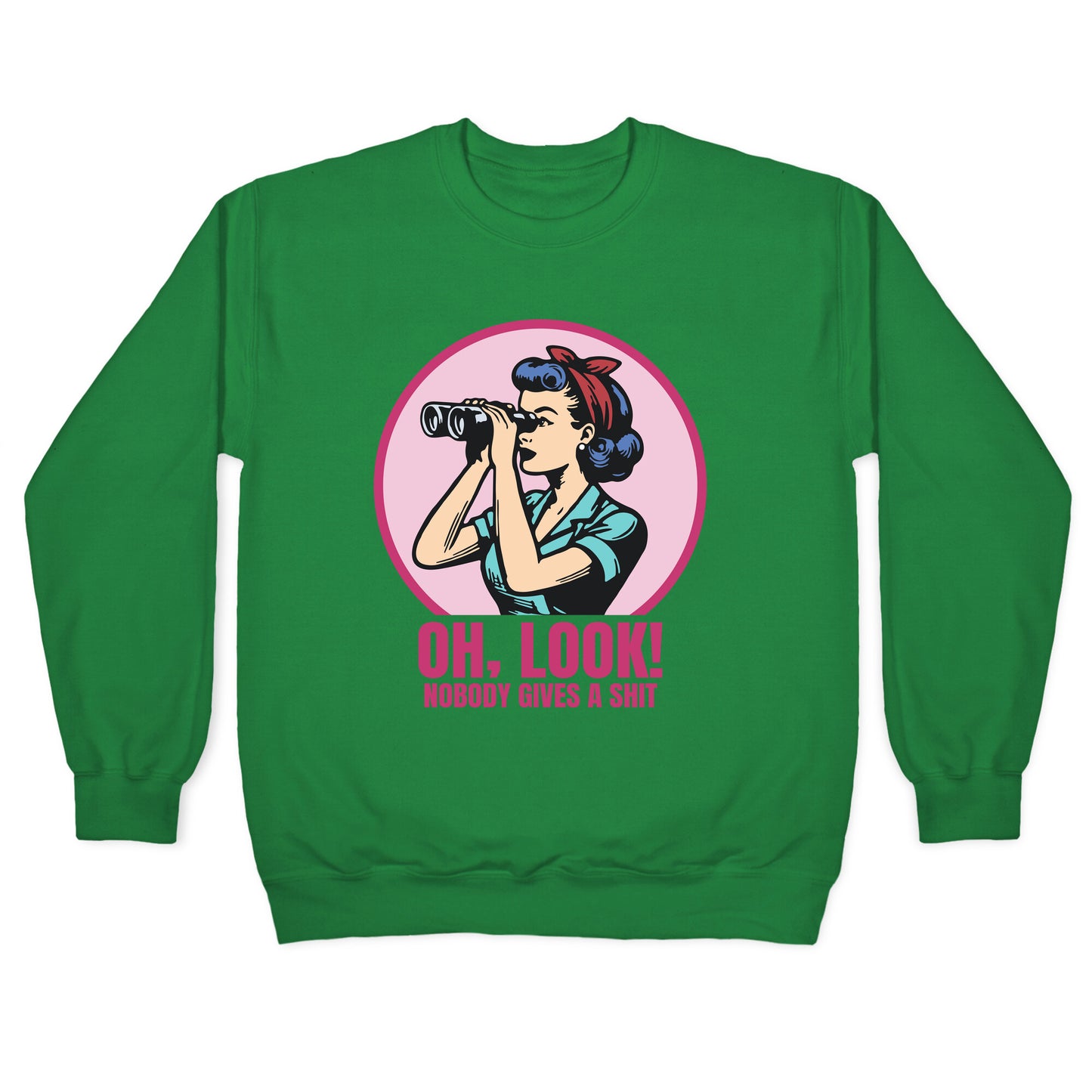 Nobody Gives A Shit Crewneck Sweatshirt