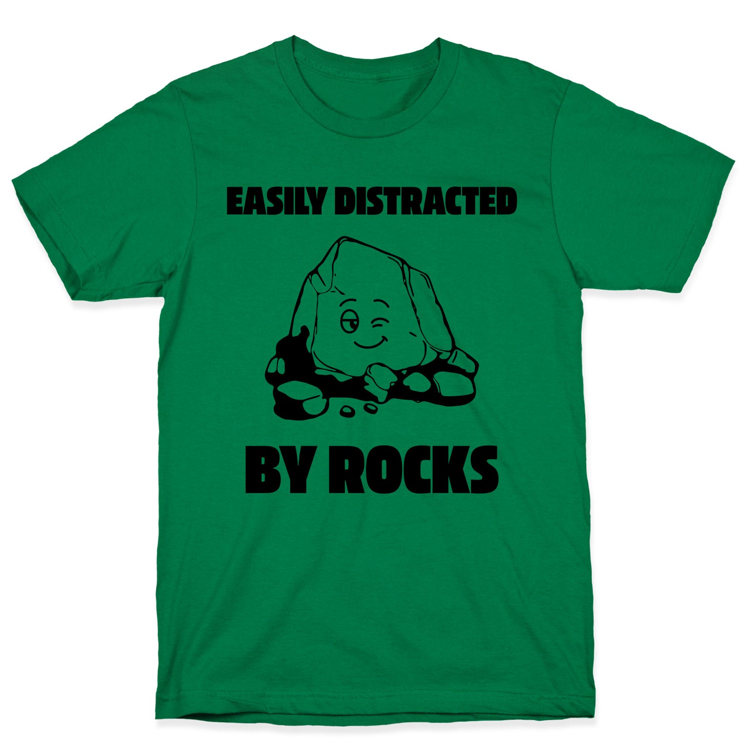 Easily Distracted By Rocks T-Shirt