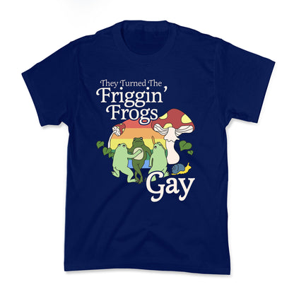 Gay Frogs Kids Tee