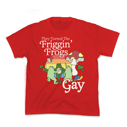 Gay Frogs Kids Tee