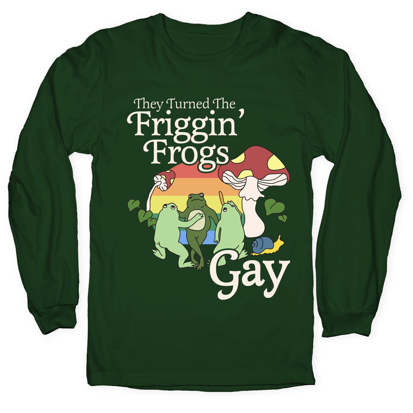 Gay Frogs Longsleeve Tee