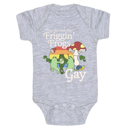 Gay Frogs Baby One-Piece