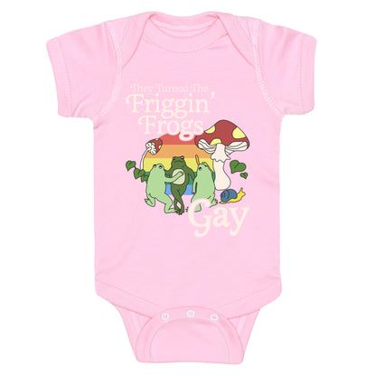 Gay Frogs Baby One-Piece