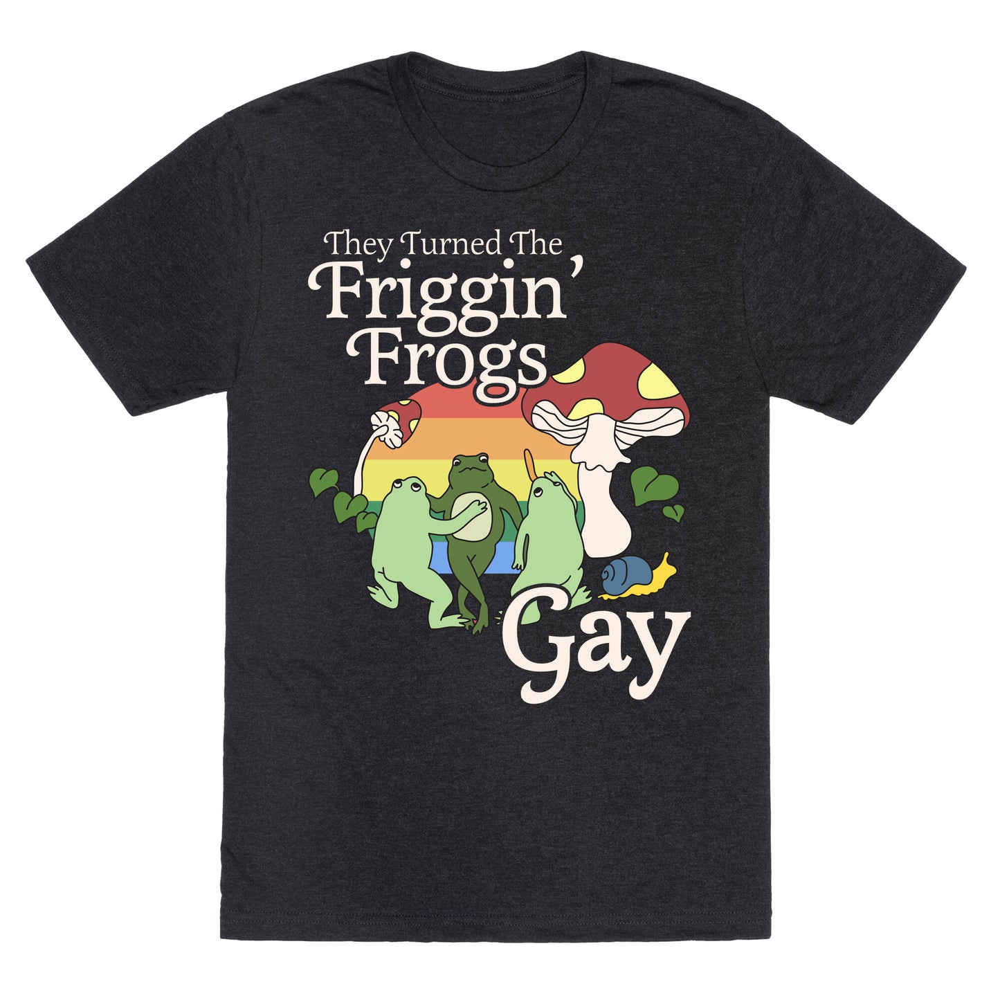 Gay Frogs Unisex Triblend Tee
