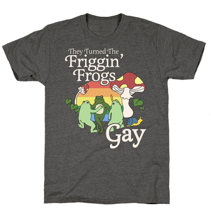 Gay Frogs Unisex Triblend Tee