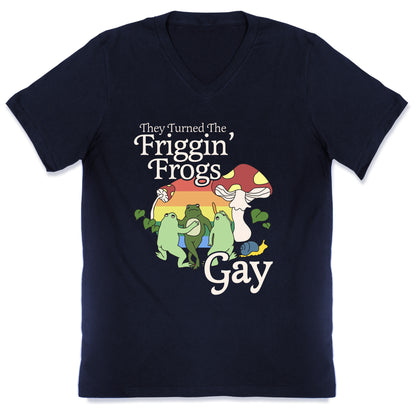 Gay Frogs V-Neck