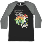 Gay Frogs Baseball Tee