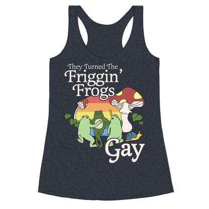 Gay Frogs Racerback Tank