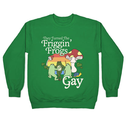 Gay Frogs Crewneck Sweatshirt
