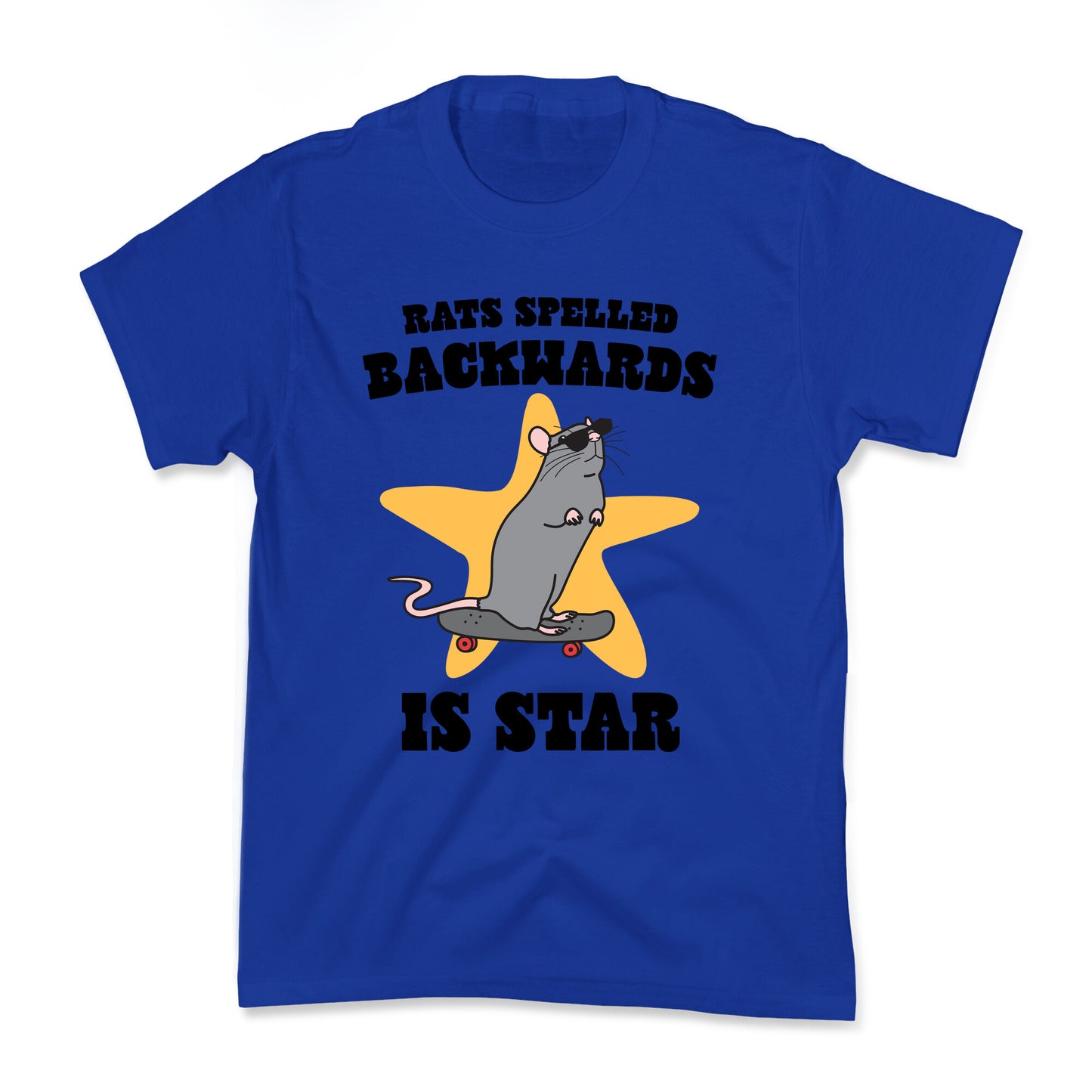 Rats Spelled Backwards is STAR Kids Tee