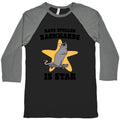 Rats Spelled Backwards is STAR Baseball Tee