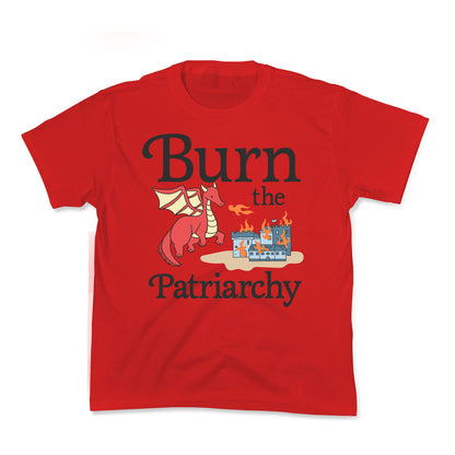 Burn the Patriarchy Kids Tee