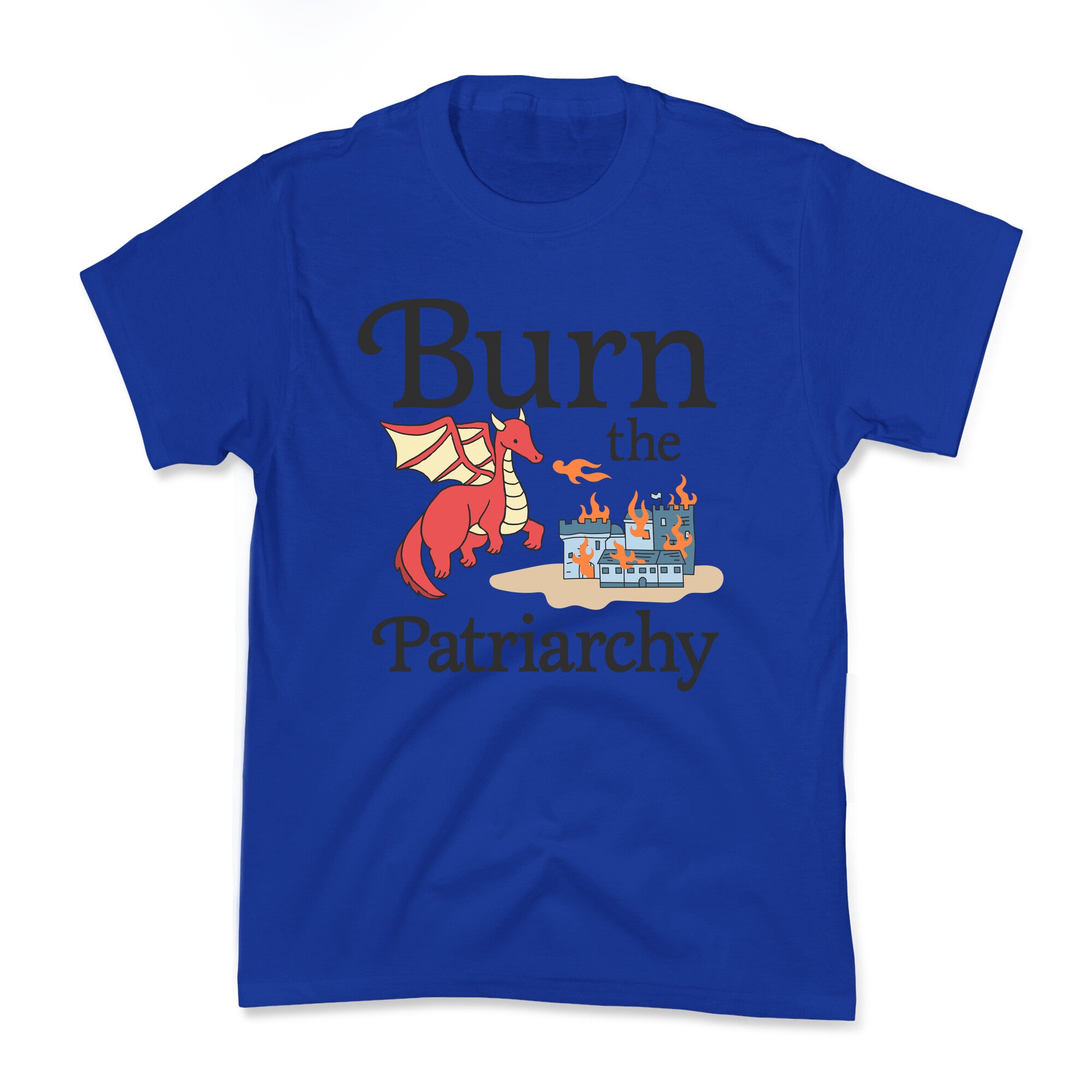 Burn the Patriarchy Kids Tee