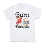 Burn the Patriarchy Kids Tee