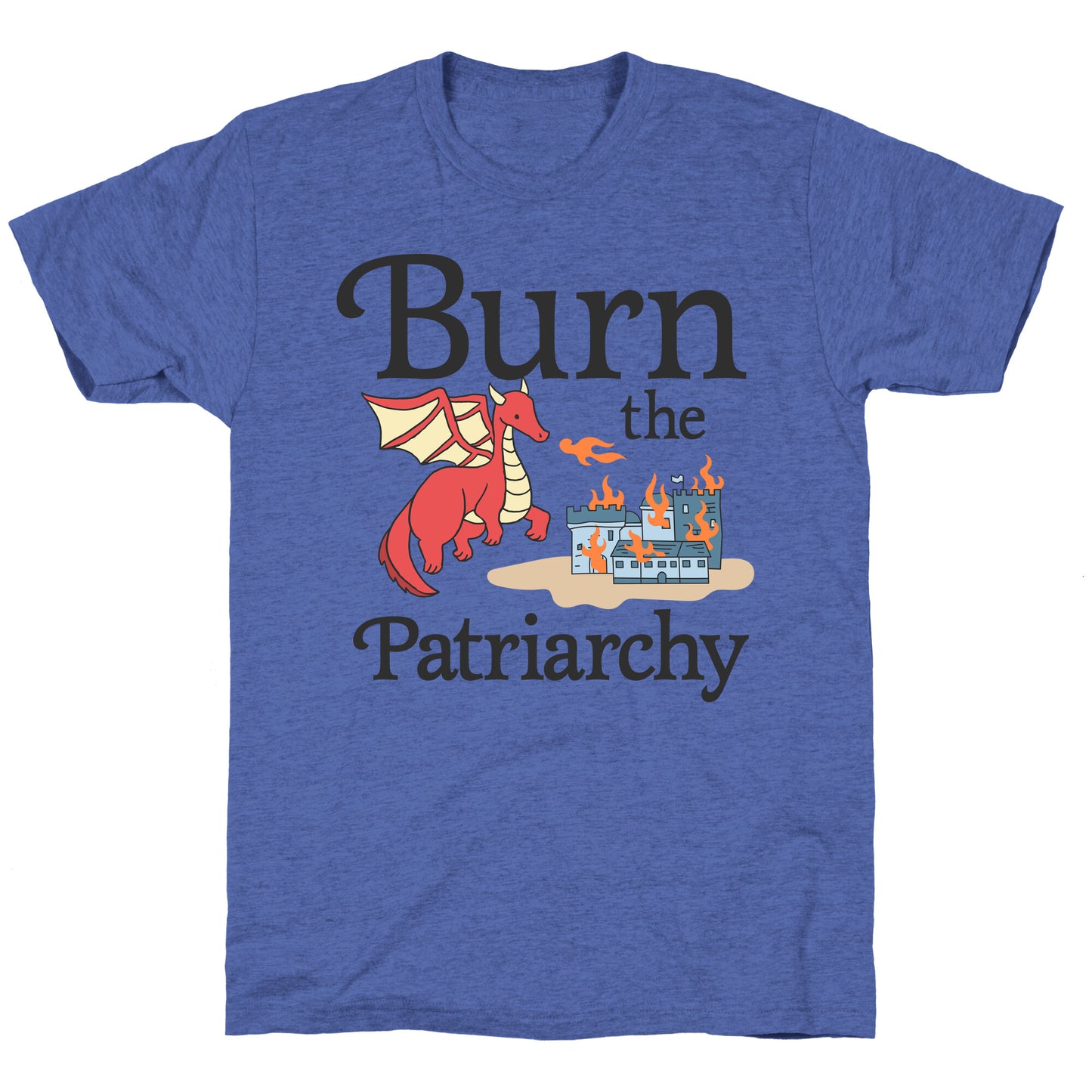 Burn the Patriarchy Unisex Triblend Tee