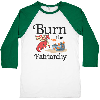 Burn the Patriarchy Baseball Tee