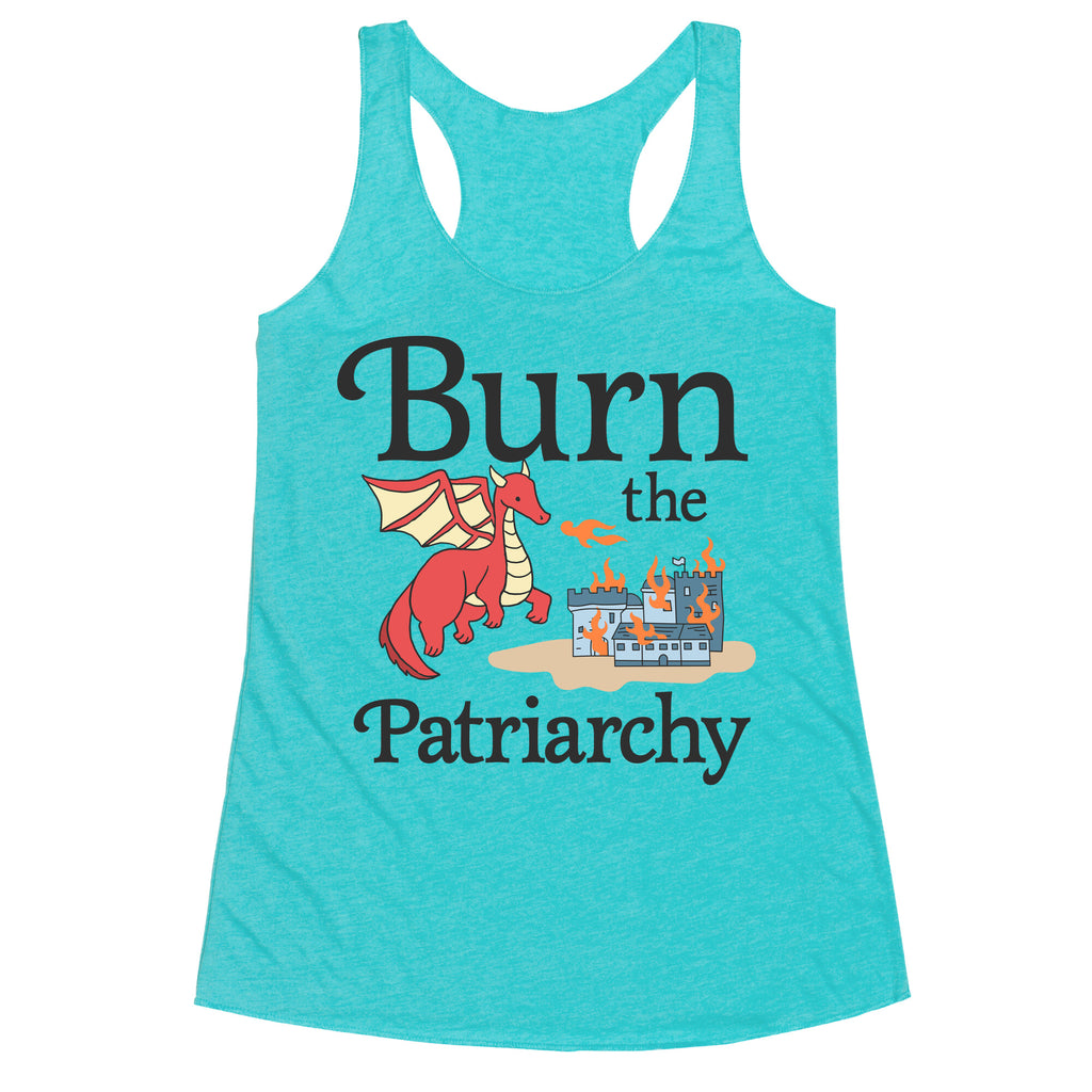 Burn the Patriarchy Racerback Tank