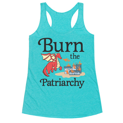 Burn the Patriarchy Racerback Tank