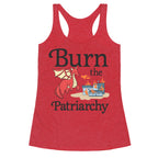 Burn the Patriarchy Racerback Tank