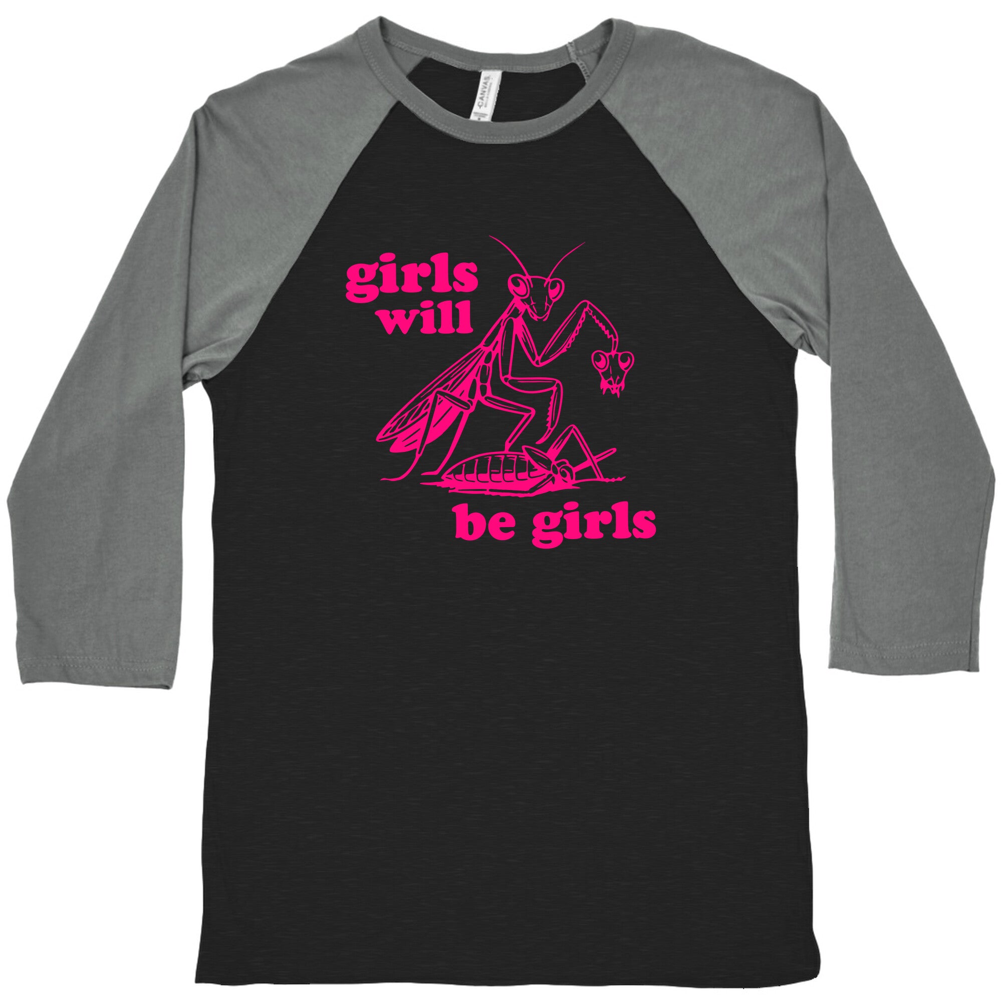Girls Will Be Girls Baseball Tee
