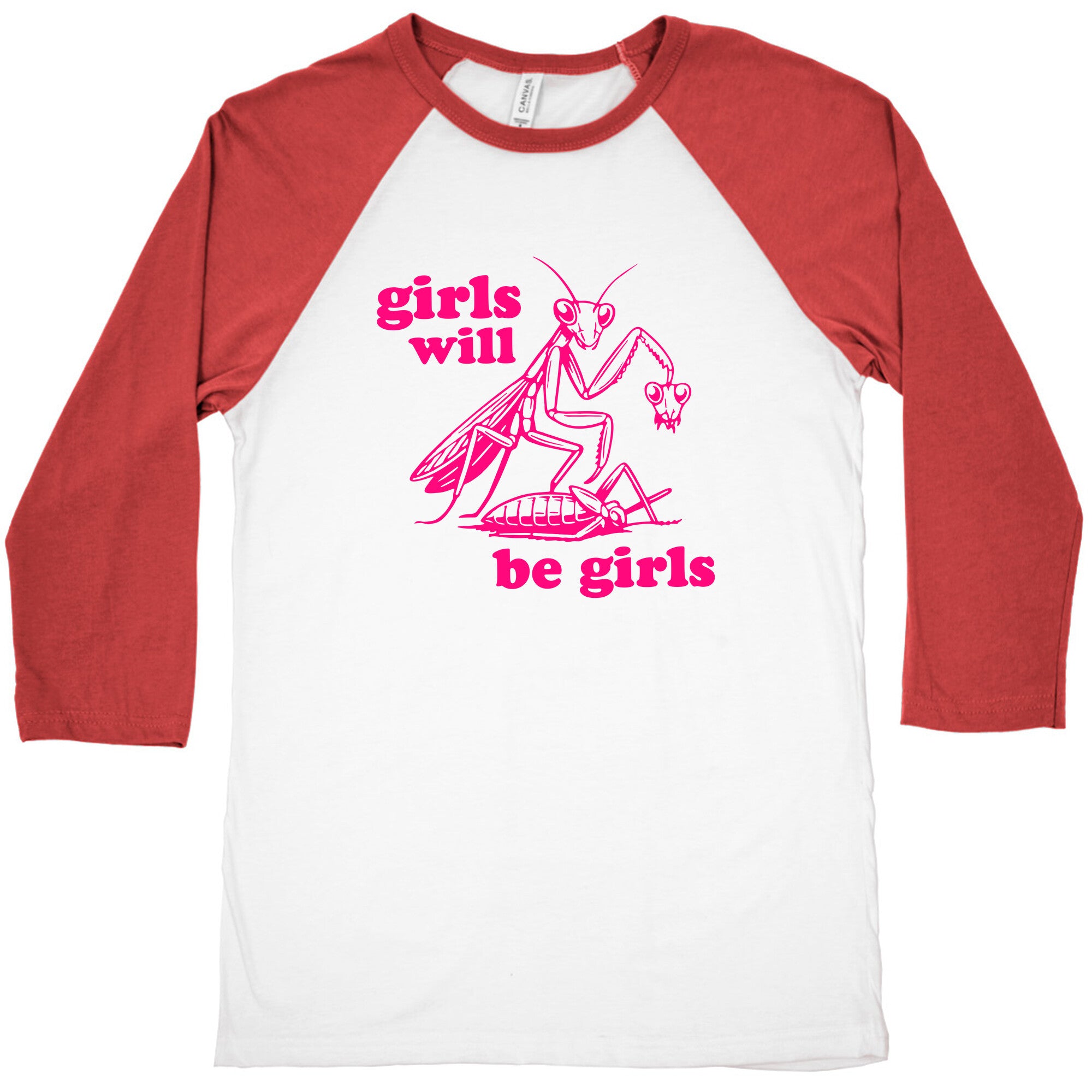 Girls Will Be Girls Baseball Tee