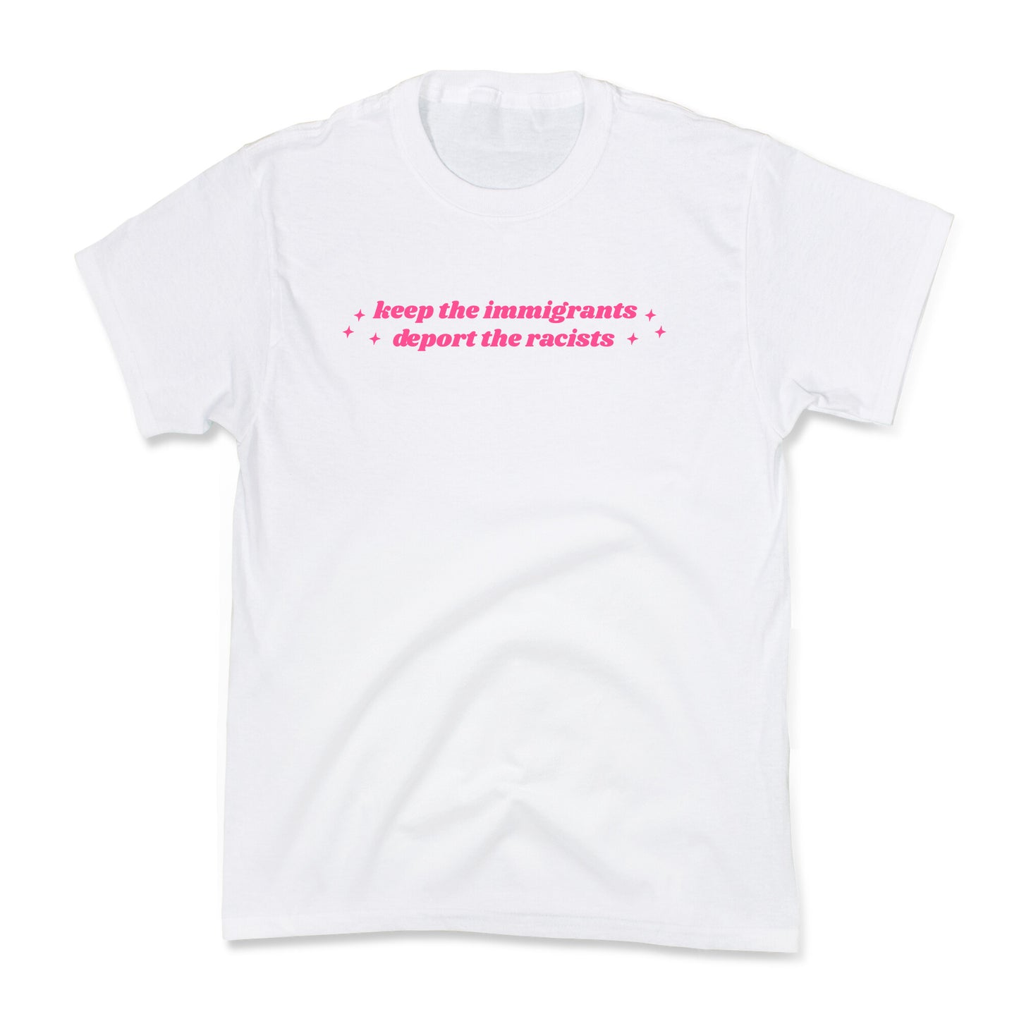 Keep The Immigrants, Deport The Racists Kids Tee