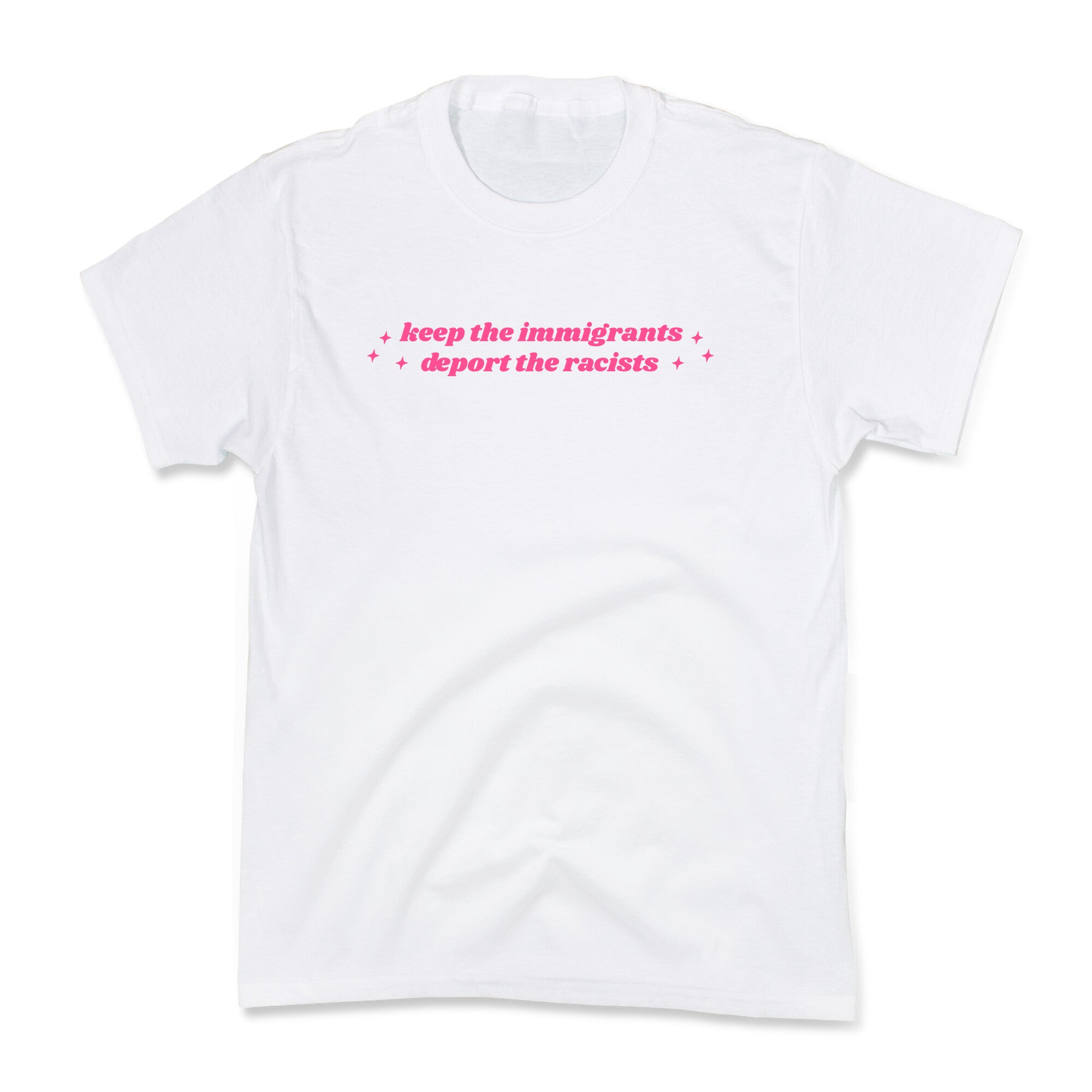 Keep The Immigrants, Deport The Racists Kids Tee