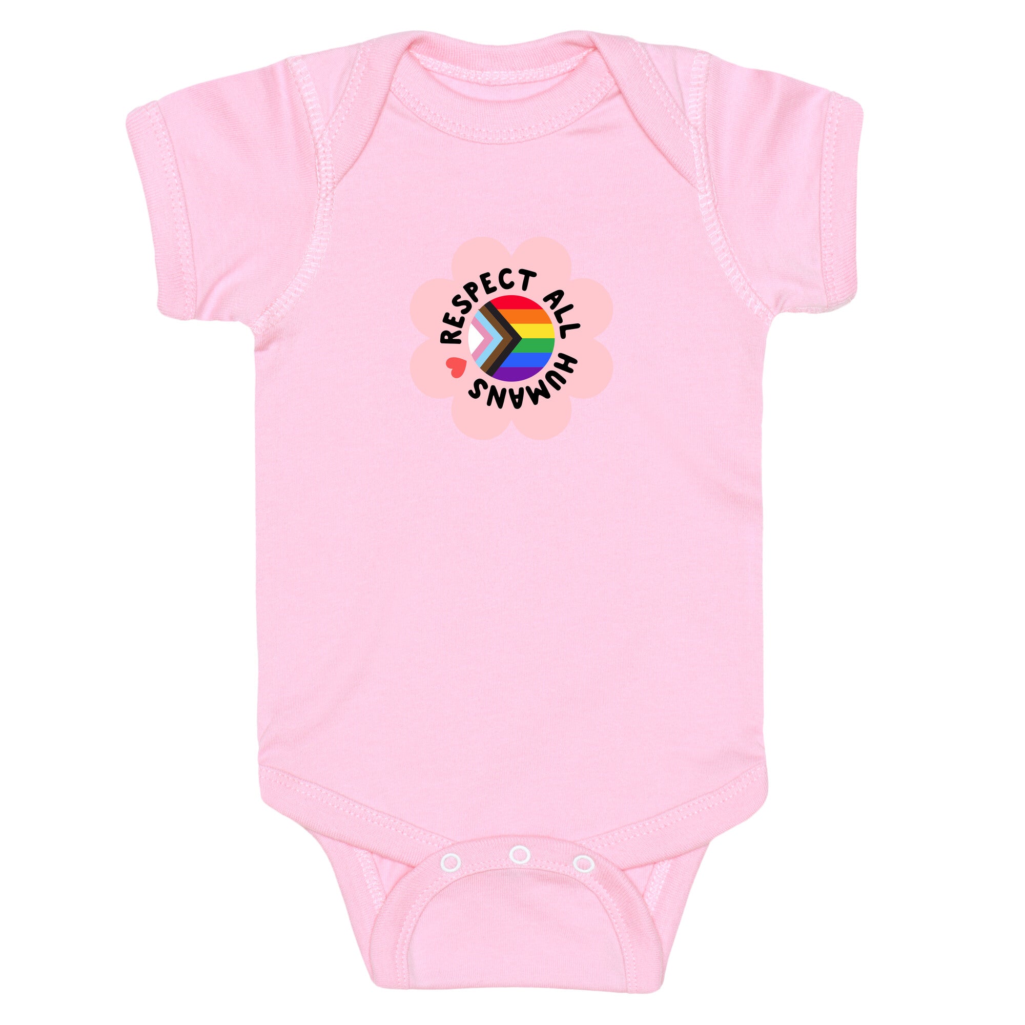 Respect All Humans Baby One-Piece
