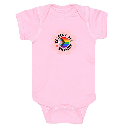 Respect All Humans Baby One-Piece