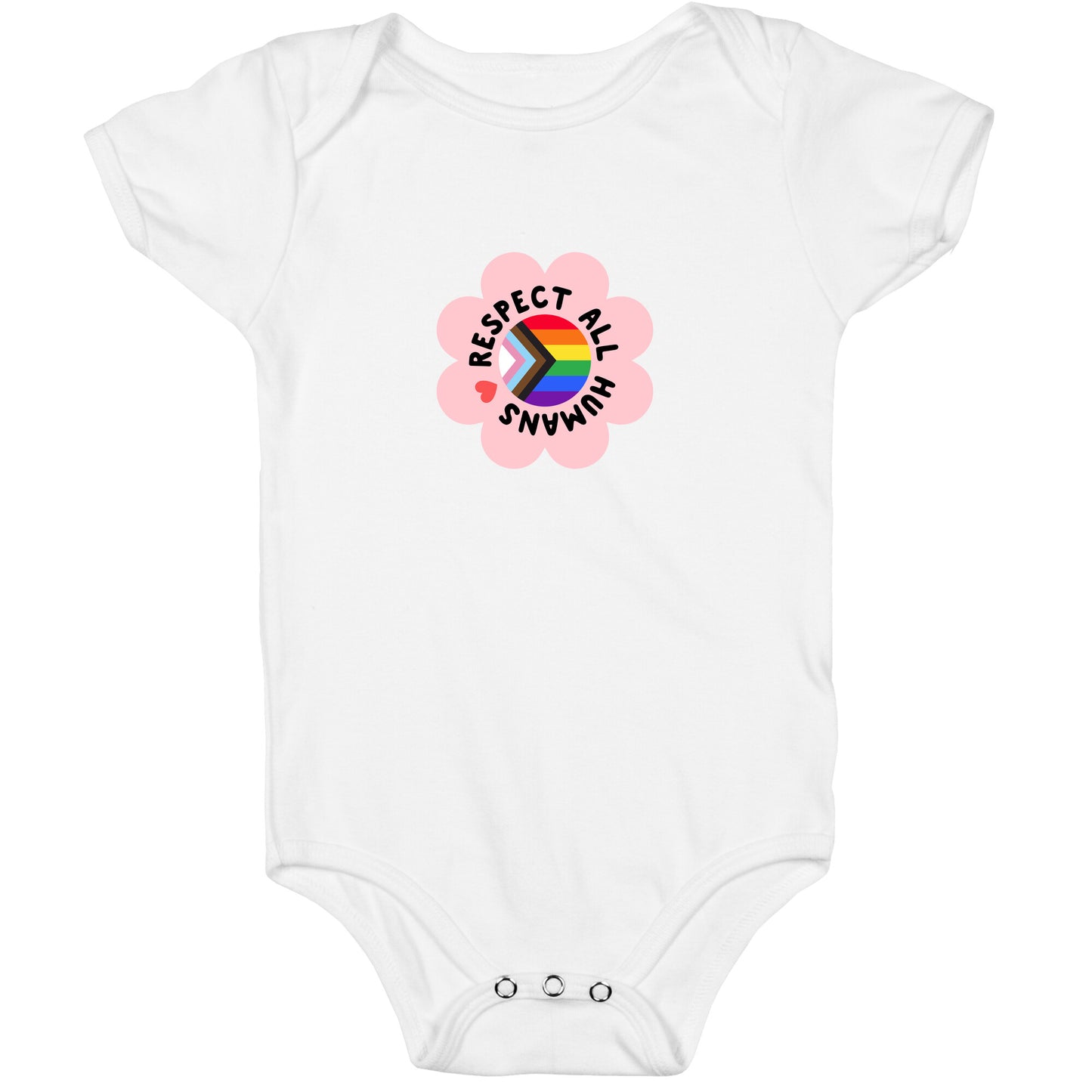 Respect All Humans Baby One-Piece
