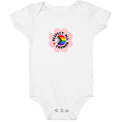 Respect All Humans Baby One-Piece