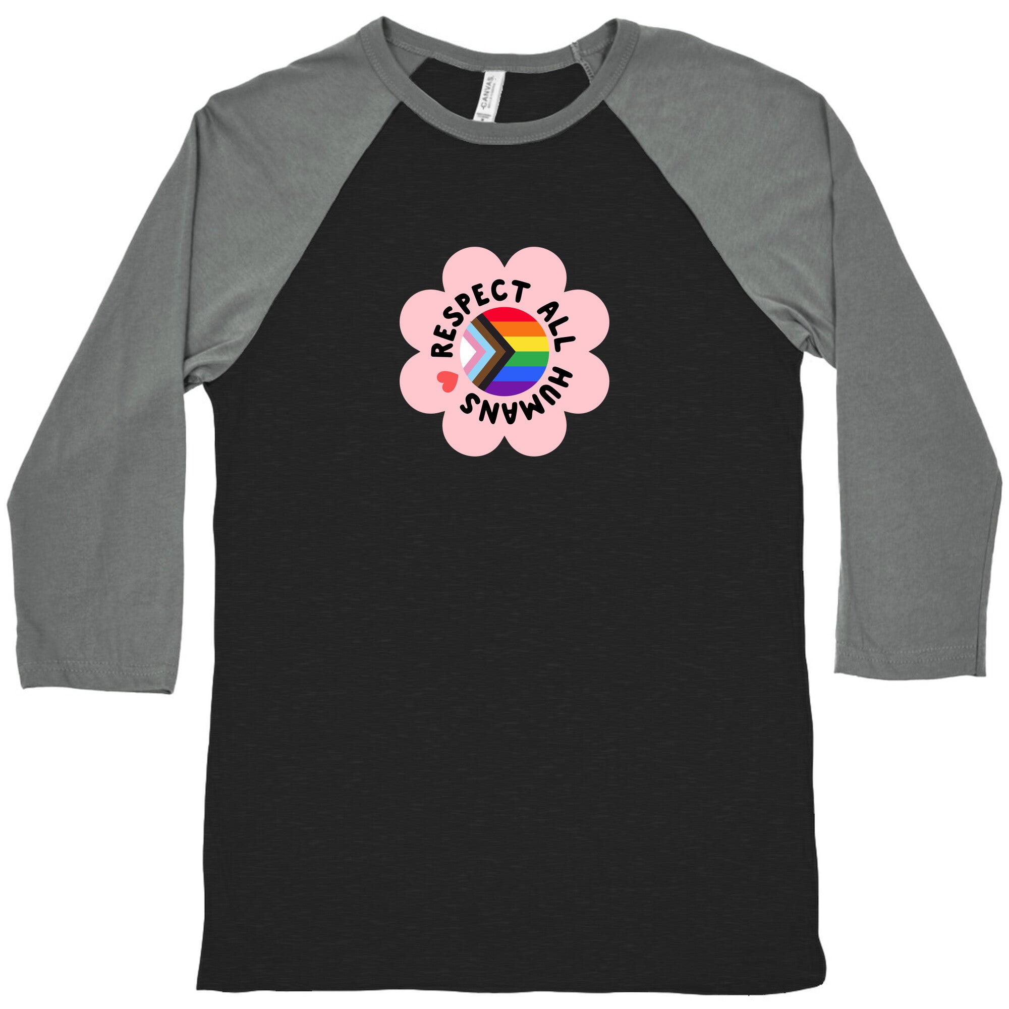 Respect All Humans Baseball Tee