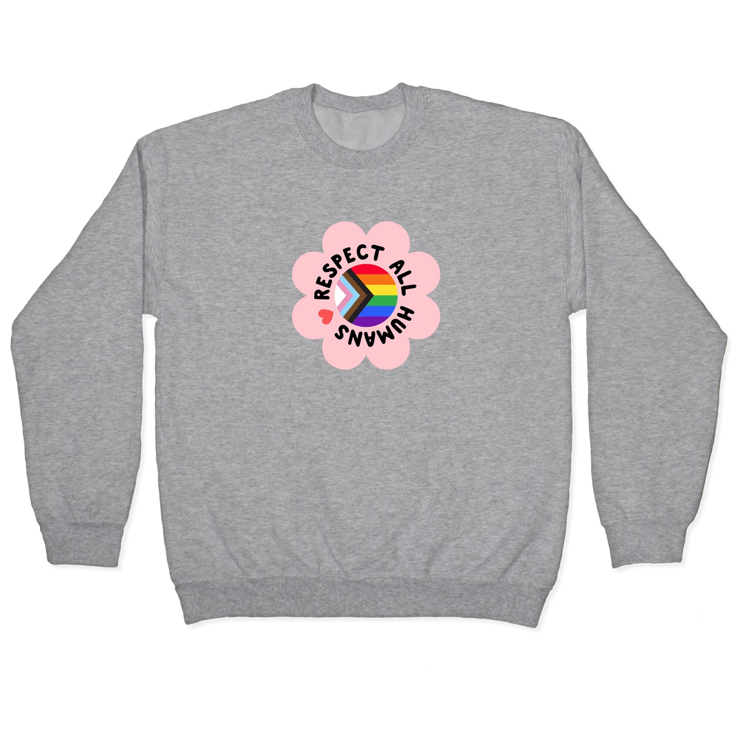 Respect All Humans Crewneck Sweatshirt