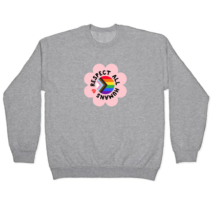 Respect All Humans Crewneck Sweatshirt