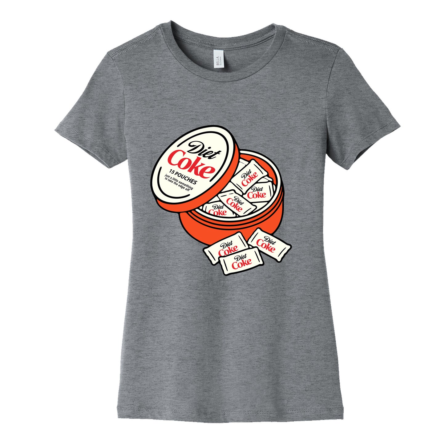 Diet Coke Zyn Pouches Womens Cotton Tee