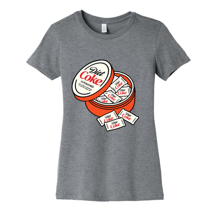 Diet Coke Zyn Pouches Womens Cotton Tee