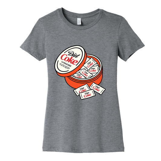 Diet Coke Zyn Pouches Womens Cotton Tee
