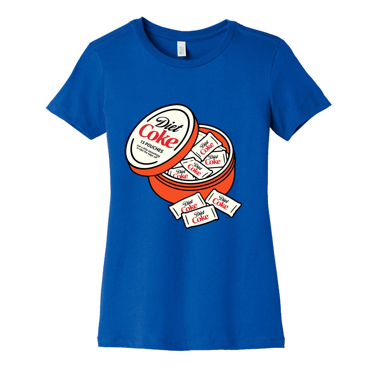 Diet Coke Zyn Pouches Womens Cotton Tee