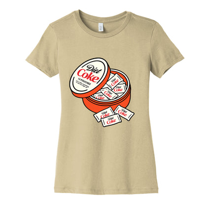 Diet Coke Zyn Pouches Womens Cotton Tee