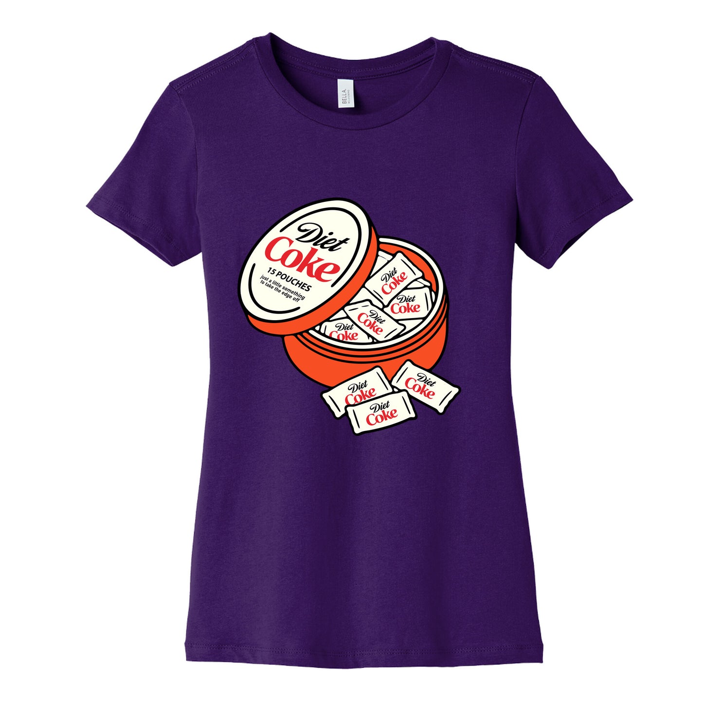 Diet Coke Zyn Pouches Womens Cotton Tee