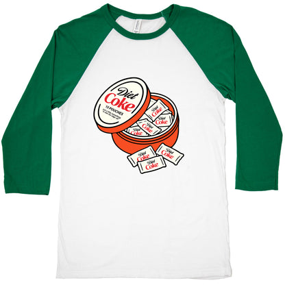 Diet Coke Zyn Pouches Baseball Tee